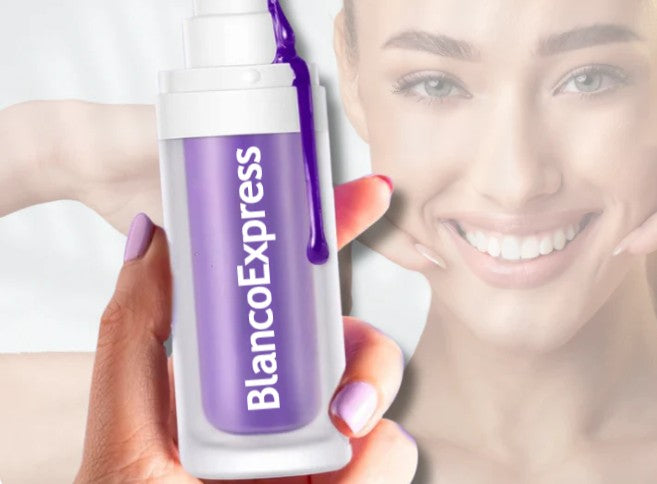 Blanqueador Dental Morada V34 ¨Dientes BlancoExpress¨ + Irrigador Dental Profesional de REGALO